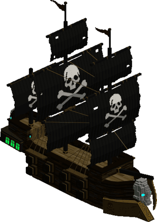 Ghostly Pirate Ship