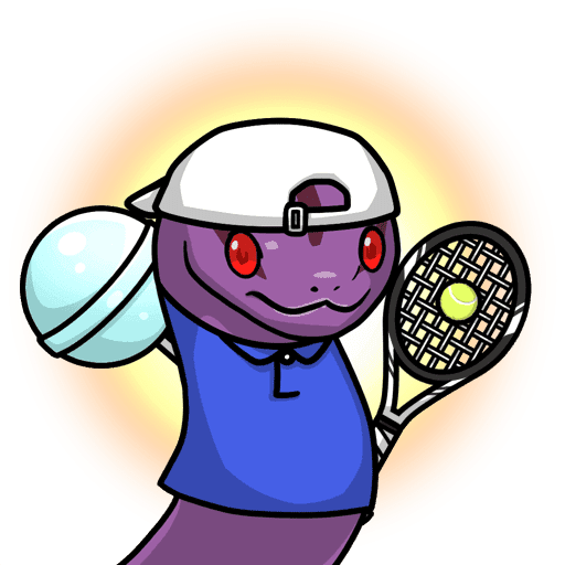 Orochi-Tennis player-Purple #11201