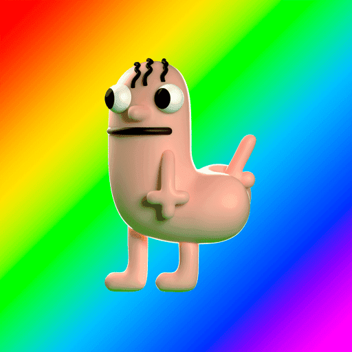 3D CryptoDickbutt #8