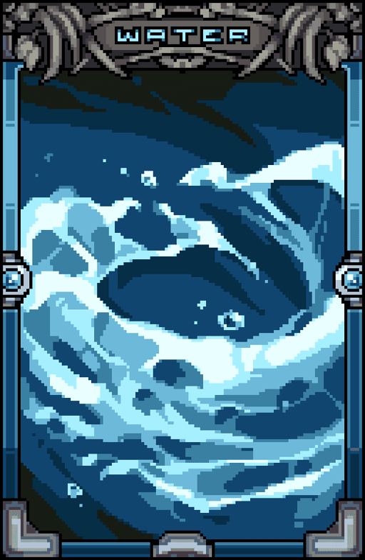 The Battle Of The 3 Elements. Water Card #65