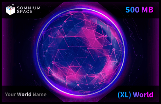 Extra Large (XL) WORLD in Somnium Space