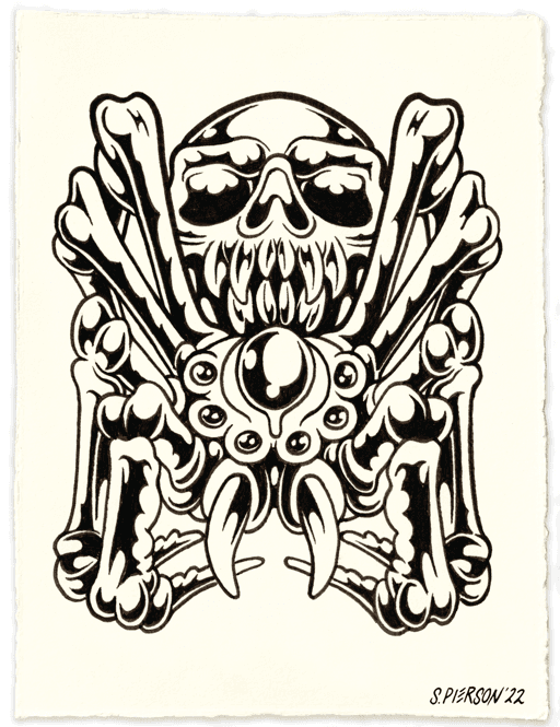 SPIDER SKULL