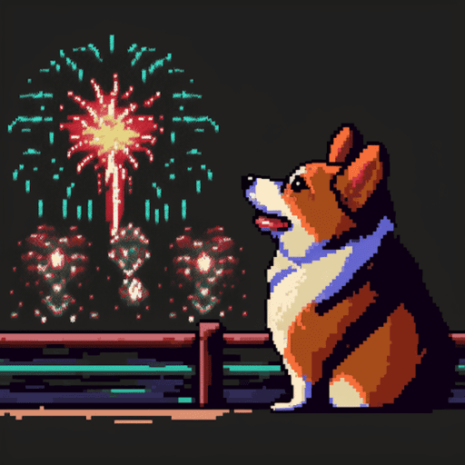 Pixel New Years #266