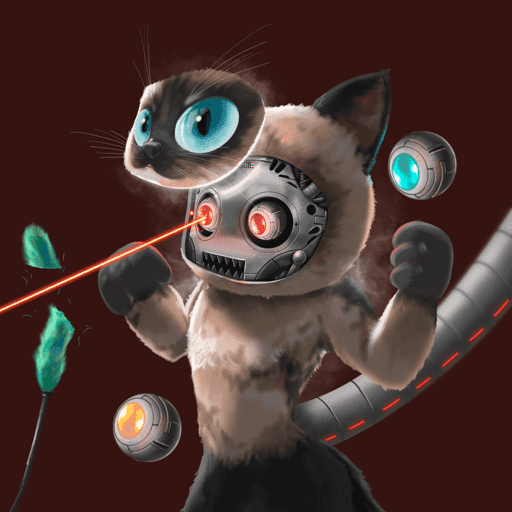 Terminator Siamese Cat