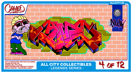 ALL CITY LEGENDS SERIES: Cameo NR/VTS (FOUR)