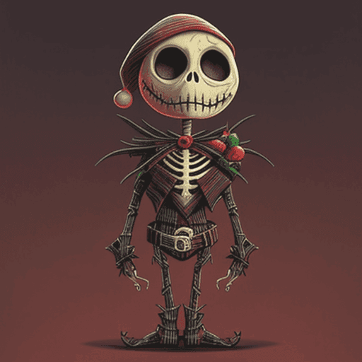 Santa Skellington #75