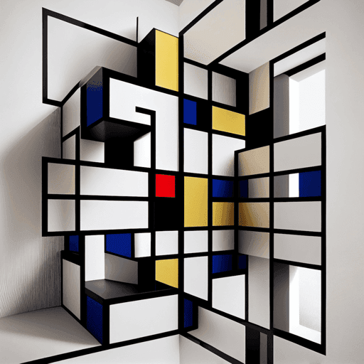 Mondrian's Labyrinth by Lilia #20