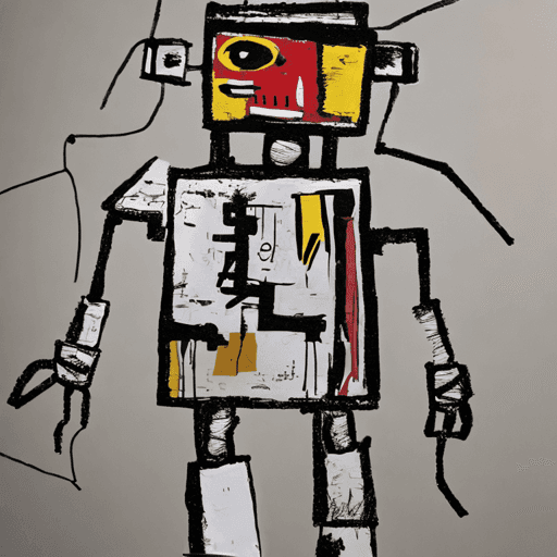 Robotic Abstraction by My Eight-Year-Old Nephew  #3