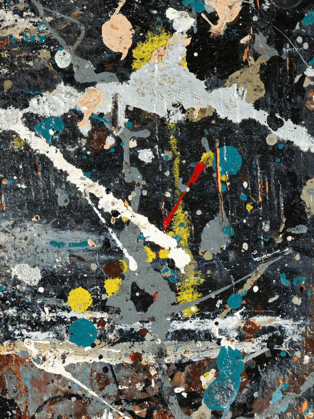 Jackson Pollock Studio 03 - #18