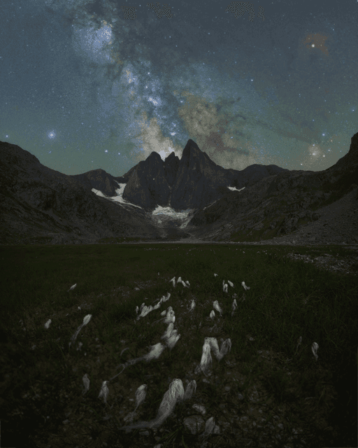 Starry Night at Pyrenees