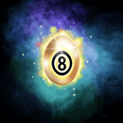 Magic Golden Eight Ball Eggs WL Forever Token