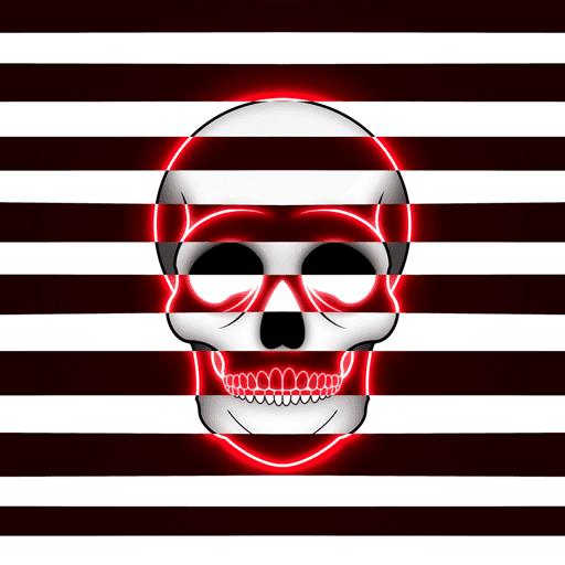 Red Light Skull