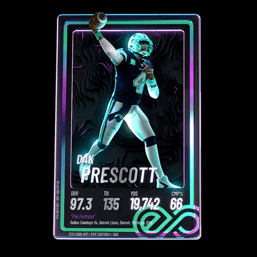 Dak Prescott: Epic