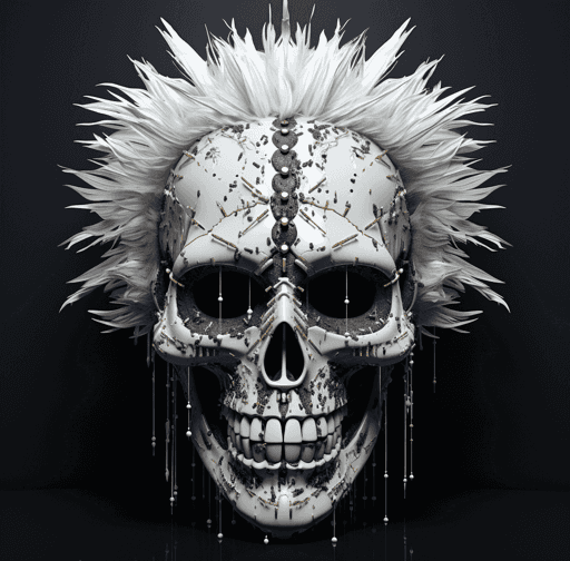 Spiked Skulls by SmokeSolid #10