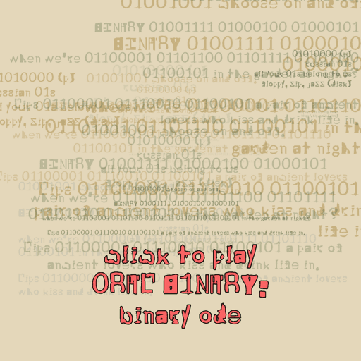 ORAL BINARY: BINARY ODE #27