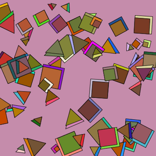 Squares & Triangles 10