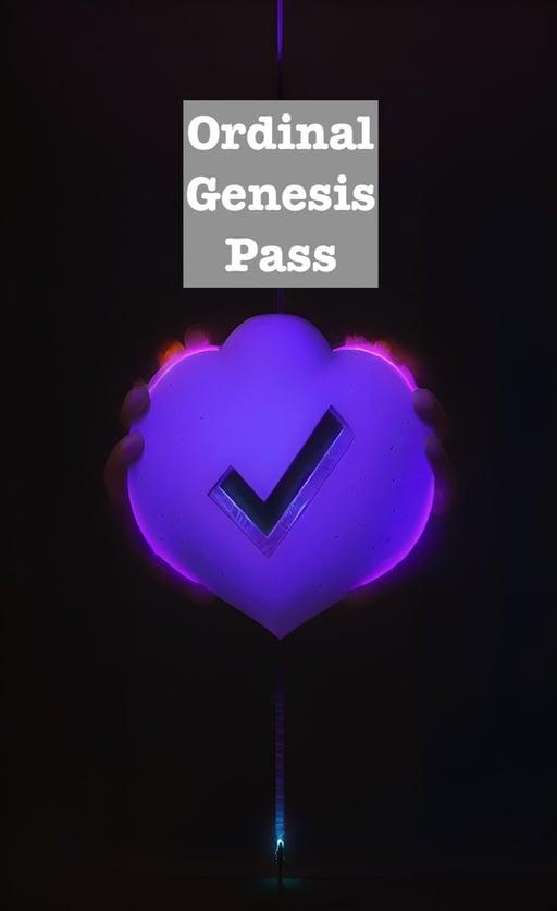 Ordinal Genesis Pass #834