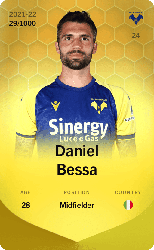 Daniel Bessa 2021-22 • Limited 29/1000