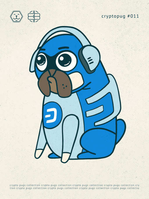 Crypto pug DASH 