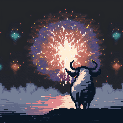 Pixel New Years #49