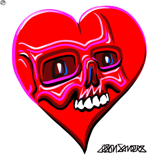 ‘I Love Skulls and You’ By DrainedEye | #279