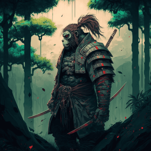 Samurai Gorila's By Miyamoto Musashi #404