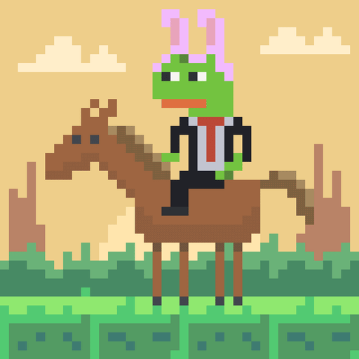 Pepe On a Horse #757