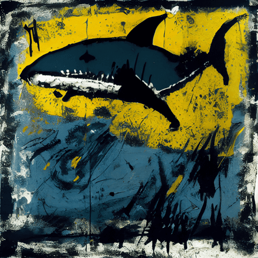 Abstract Shark by Kimi #12