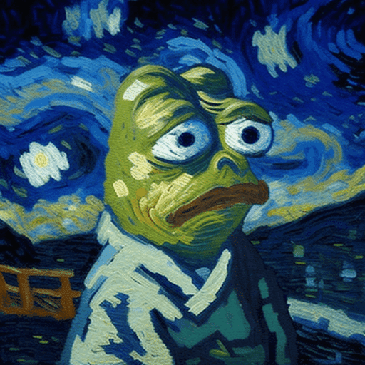 Pepe Van Gogh #34