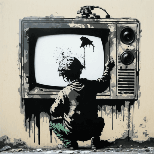 Banksy Abstract #48