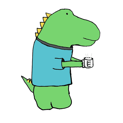 Dinosaur Butt Feet Coffee