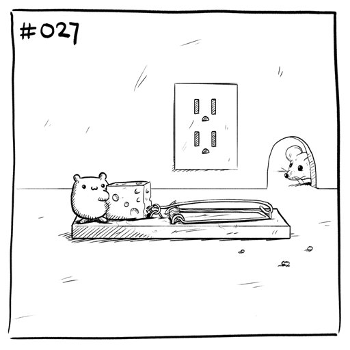 Suicidal Hamster #027 - Mousetrap