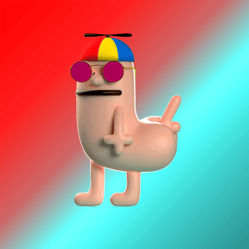 3D CryptoDickbutt #30