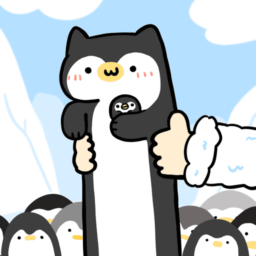 Long long penguin lover cat #144