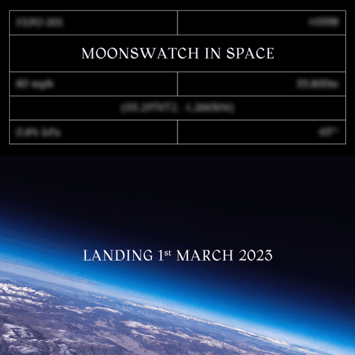 MoonSwatch in Space #0030 (Unrevealed)