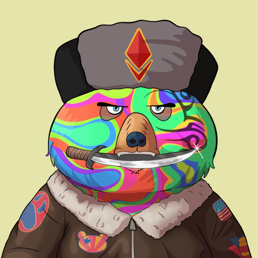 #5184 • Itchy Wuzzy DMT Bear