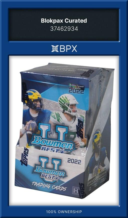 2022-23 Bowman University Best Football - Hobby Mini-Box - Blokpax Curated #37462934