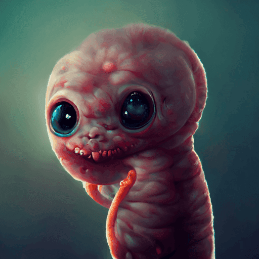 crypto worm // 1SE Embryo#33