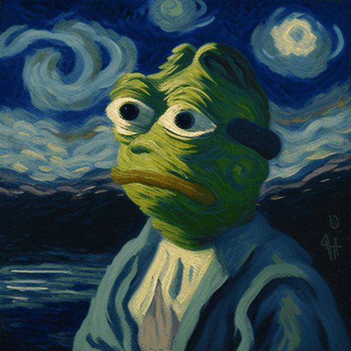 Pepe Van Gogh #15