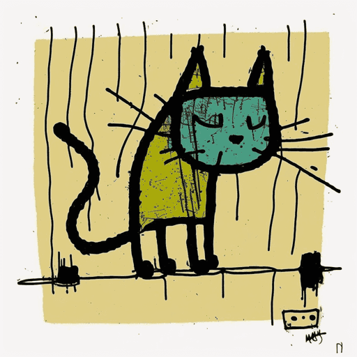 Messy Cat #12