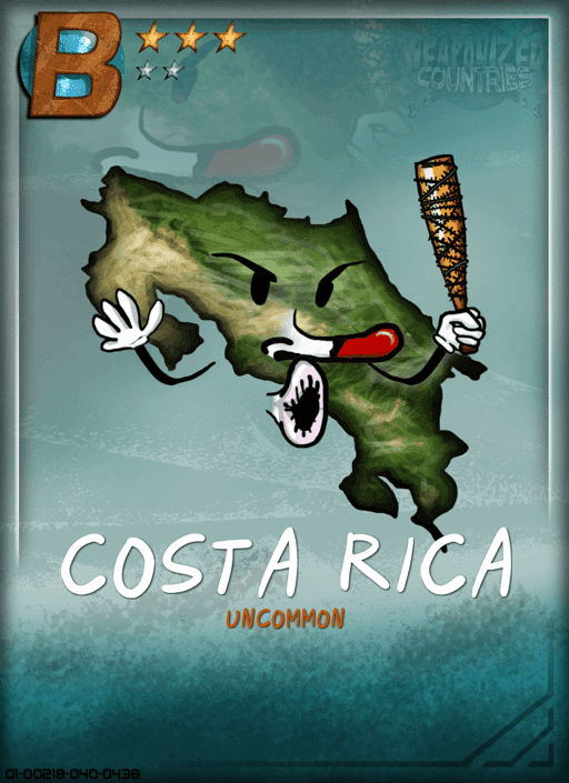 Weaponized Countries #218 Costa Rica