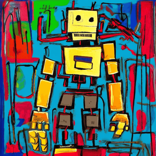 Robotic Abstraction by My Eight-Year-Old Nephew  #47