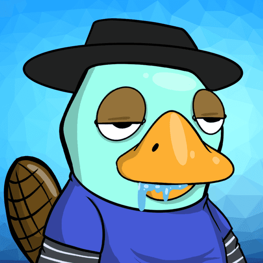 Perky Platypus  #4744