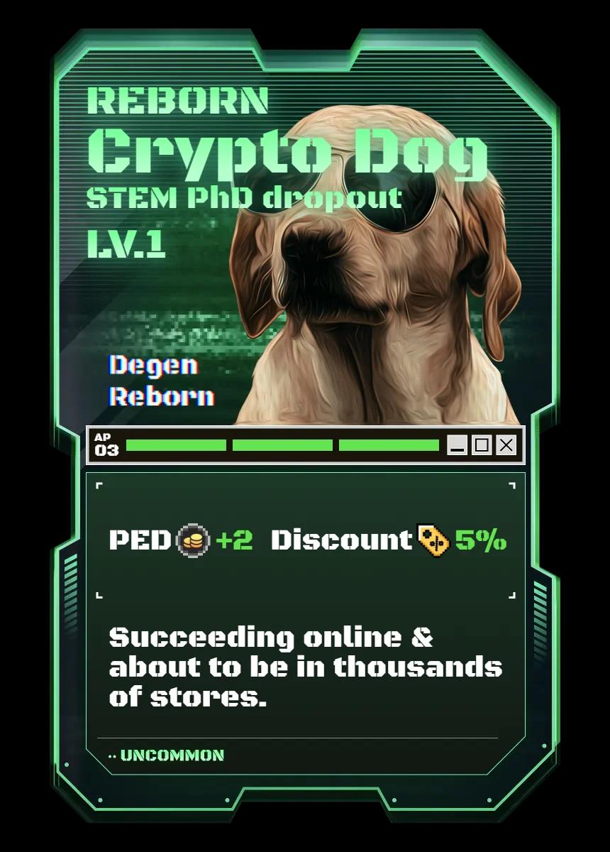 REBORN Crypto Dog