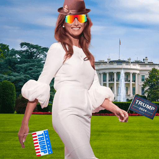 Melania Trump Digital Trading Cards #214