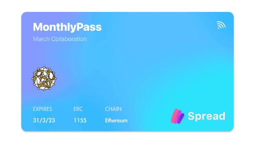 P2P 1 month pass (March 2023)