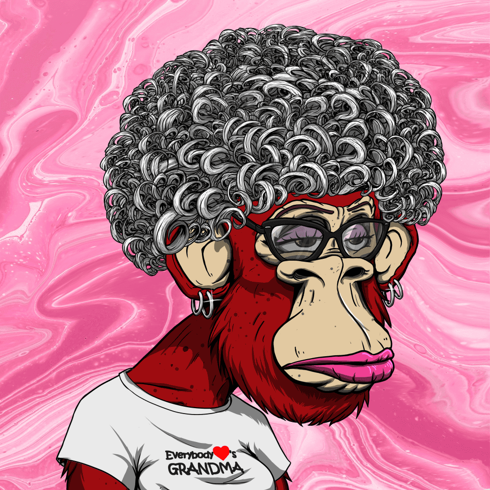 Grandma Ape Spa Club #3104