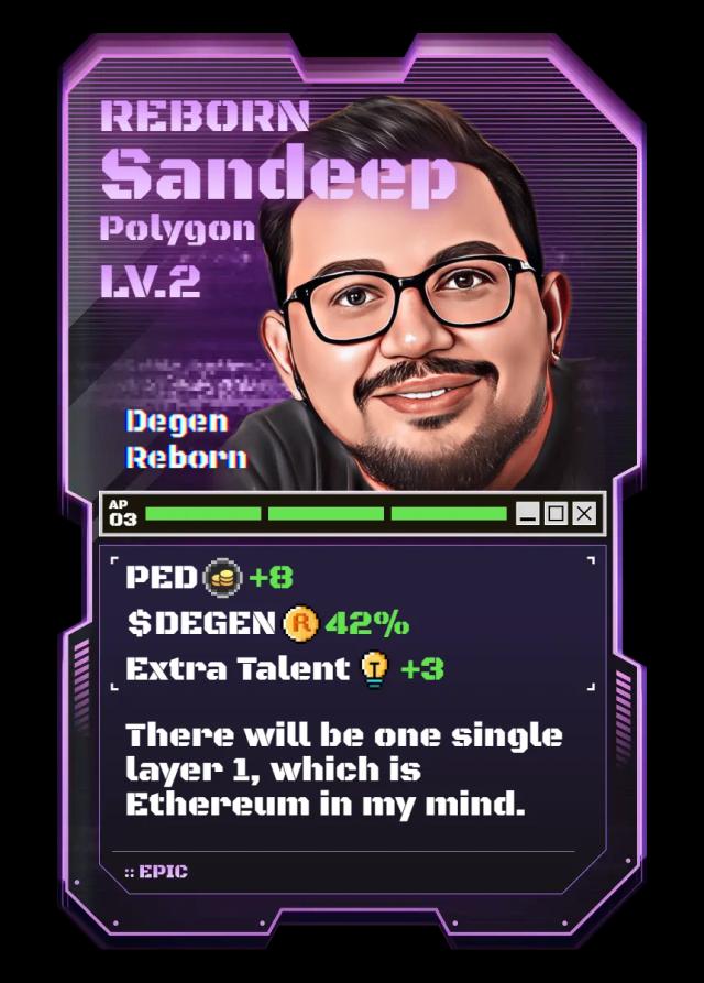 REBORN Sandeep