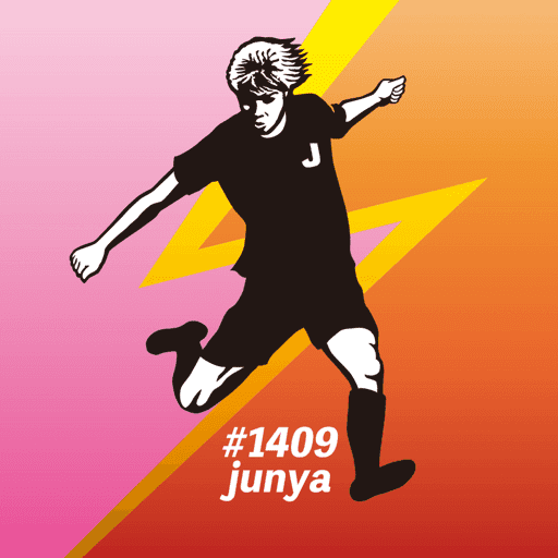 #1409junya ID Sticker #301