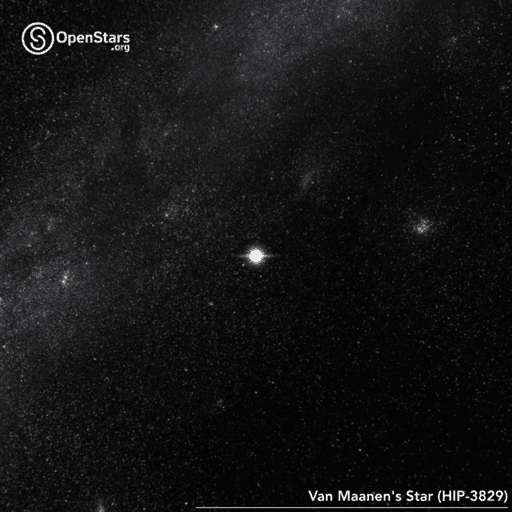 HIP3829 - Van Maanen's Star